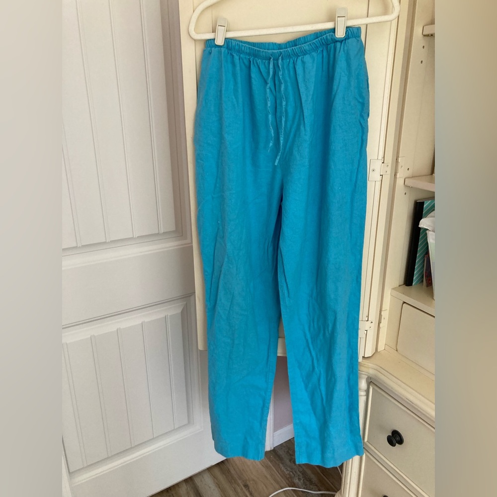 Teal pants